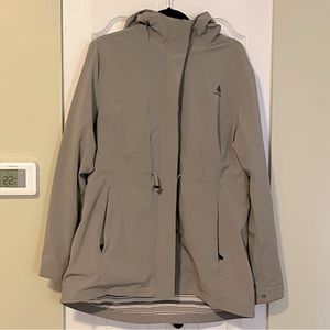 Woods Gray Hooded Anorak Jacket